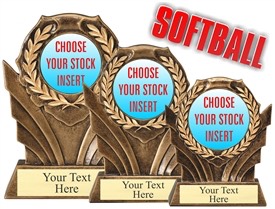 Softball Resin Trophy