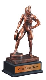 Weight Lifting Resin Award Trophy