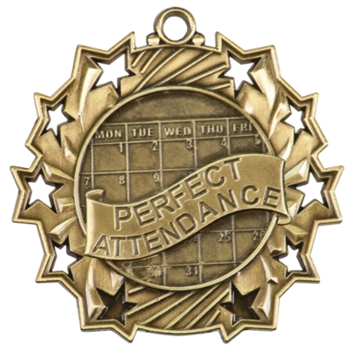 Perfect Attendance Medal