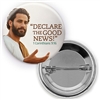 Fun Button Pin for the 2024 "Declare the Good News" Convention - Jesus