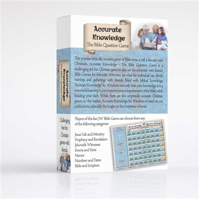 Accurate Knowledge for Windows Bible trivia game for Jehovah's Witnesses