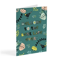 Welcome to the Best Life Ever (JW Greeting Card)