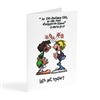 iron sharpens iron - Illustrated Greeting Card