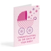 Congratulations on the birth of your baby! (Baby Girl) - (Biblical Greeting Card)