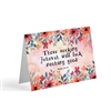 "Those Seeking Jehovah Will Lack Nothing Good" - Psalm 34:10 (Scriptural Greeting Card)