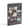 Love Never Fails - Scriptural Greeting Card