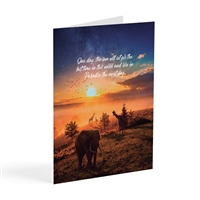 Sunrise in Paradise - JW Paradise Greeting Card