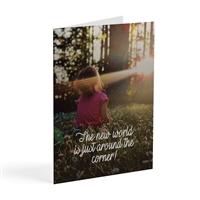 Just Around the Corner - JW Paradise Greeting Card