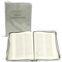 Clear Vinyl zipper Cover/Protector For Large Print New World Translation Bible