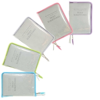 Clear Vinyl zipper Cover/Protector For New World Translation Bible