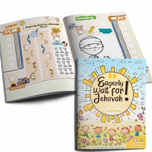 "Eagerly Wait for Jehovah" Kids' Activity Book (Ages 3-9) for the 2023/2024 JW Assembly