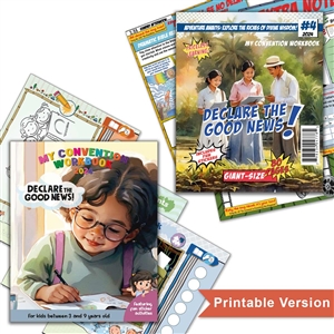 DOWNLOAD: Print-at-Home Kids Workbooks for 2024 "Declare the Good News" Convention