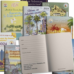 "My International Family" Autograph Books: Collect Memories from the 2024 'Declare the Good News' Special Conventions