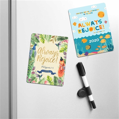 2020 convention fridge MAGNET for Jehovah's Witnesses Features the 2020 convention theme