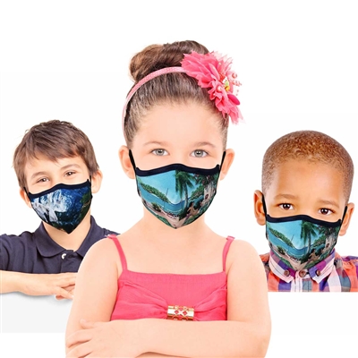 KID'S Reusable Protective Face Masks - Ages 3 to 9