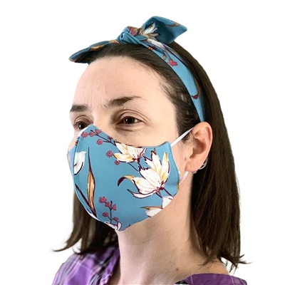 Trendy Masks by Noemi - Reusable Protective Face Masks - With Headband