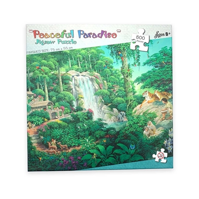 Puzzle for Jehovah's Witnesses Featuring Jungle Scene