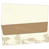 Sepia envelope for Letter Writing - 4.5" x 9.5"