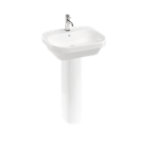 Britton Curve2 550mm Basin with Semi-pedestal