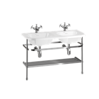 Burlington Double Roll Top Basin with Washstand