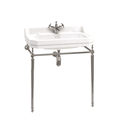 Burlington Edwardian 80cm Basin with Basin Stand