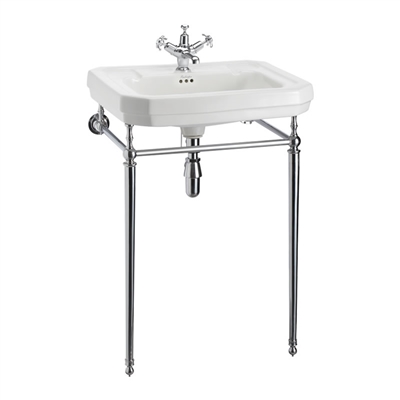 Burlington Victorian 61cm Basin with Basin Stand