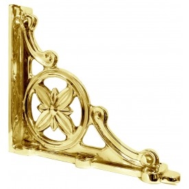 Delphi Bracket in Brass