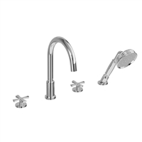 Burlington Riviera 4 Hole Bath Set (Rim Mounted) - Various Finishes