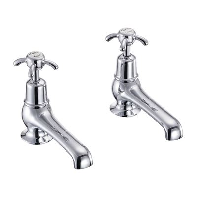 Burlington Anglesey Deck Mounted Bath Taps - AN3 & ANR3