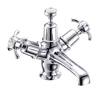 Burlington Anglesey Basin Mixer with with Click Clack Waste Various Finishes