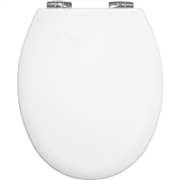 Bemis White Buxton Statite 2850CPT Toilet Seat