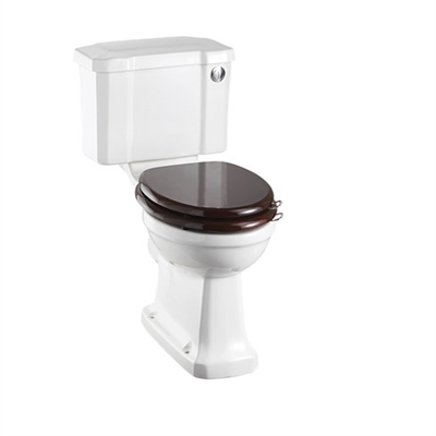 Burlington Regal Close Coupled Pan with Slimline Push Button Cistern