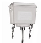 Burlington White Aluminium High Level Cistern