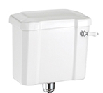 Burlington 44cm Low Level Lever Cistern