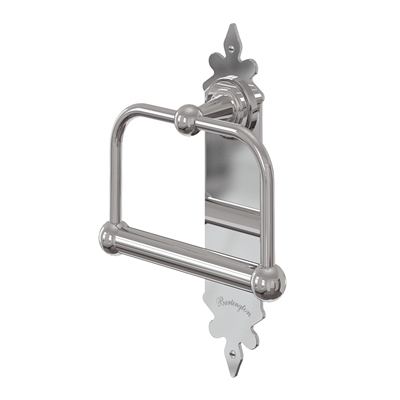 Burlington Spire Chrome Toilet Roll Holder