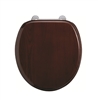 Burlington Mahogany Wooden Soft Close Seat