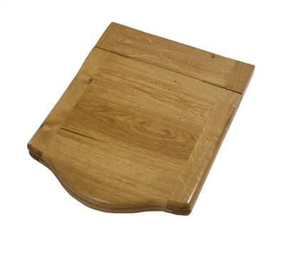 Traditional Wooden Medium Throne Toilet Seat