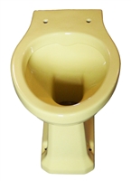 TRTC Art Deco Yellow Low/High Level Toilet Pan
