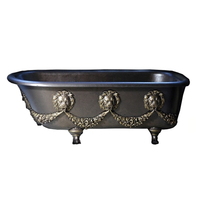 TRTC Lyonnaise Bath with Bronze Finish