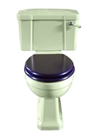 TRTC Art Deco Green Close Coupled Toilet