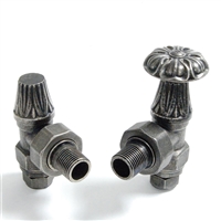 Abbey Pewter Manual Radiator Valve