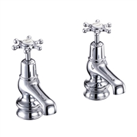 Burlington Birkenhead  Regent Basin Taps 3" Various Finishes