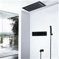 Carpi Multi Function Ceiling Mounted Thermostatic LED Shower System