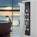Toulouse Stainless Steel Shower Panel System, Height Adjustable Rainfall Shower Head