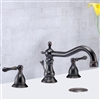 Naples Dual Handle Solid Brass Bathroom Sink Faucet