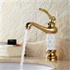 Herault Deck-Mount Single Handle Bathroom Sink Faucet