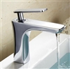 BathSelect Sleek Design Chrome Short Deck Faucet
