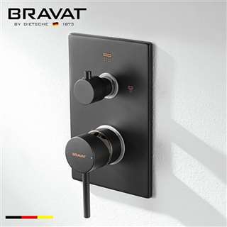 Bravat Oil Rubbed Bronze Finish 2-Way Hot & Cold Shower Mixer Valve