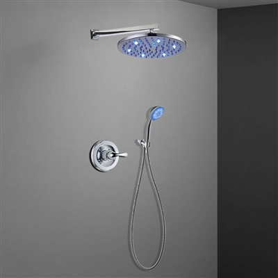 Lima Stainless Steel Shower Set with concealed mixer