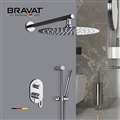 Bravat Stainless Steel Shower Set